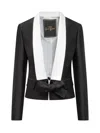 Dsquared2 Gatsby Fit Black Virgin Wool In Black
