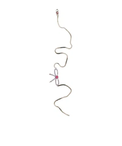 DSQUARED2 DSQUARED2 BOW DETAILED LONG EARRINGS