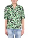 Dsquared2 Botanical-print Short-sleeved Shirt