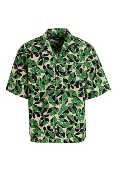 DSQUARED2 DSQUARED2 'BOWLING DROPPEDÂ€™ SHIRT