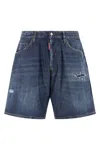 Dsquared2 Boxer Bermuda Shorts In Blue