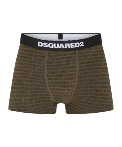 Dsquared2 Boxer Briefs In Green
