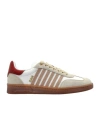 Dsquared2 Boxer Lace-up Sneakers In Gold