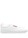 Dsquared2 Man Sneakers White Size 6.5 Leather In White
