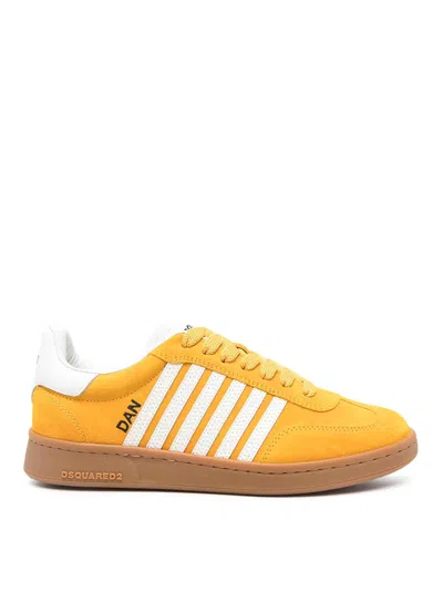 DSQUARED2 ZAPATILLAS - AMARILLO