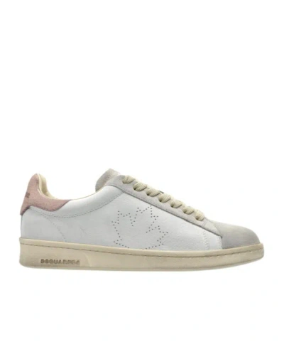 Dsquared2 Boxer Low-top Sneakers In Gray