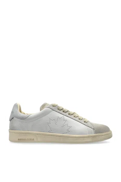 Dsquared2 Boxer Low-top Sneakers In Nude