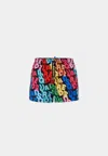 Dsquared2 Man Swim Trunks Brown Size 38 Polyester In Multicolore