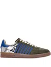 Dsquared2 Lace-up Low-top Sneakers In Green