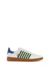 Dsquared2 Multicolor Canvas Boxer Sneakers In Multi