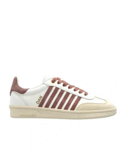 Dsquared2 Boxer Sneakers In Nude