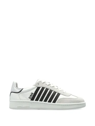 Dsquared2 Boxer Sneakers In White