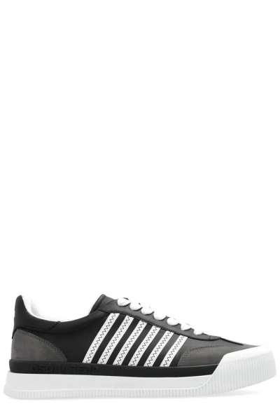 Dsquared2 Boxer Low-top Sneakers In Black