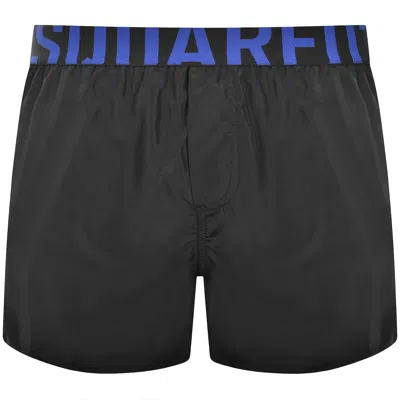 Dsquared2 Boxer Swim Shorts Black