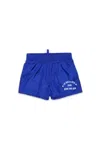 Dsquared2 Elasticated Swim Shorts In Blue