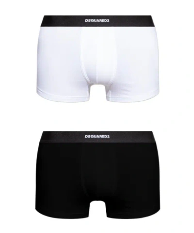 Dsquared2 Boxer Underwear Two-piece In Black