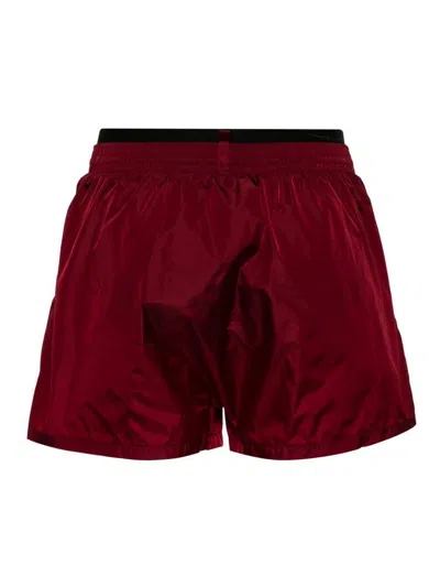 Dsquared2 Swimming Trunk In Rojo Oscuro