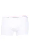 Dsquared2 White Logo Cotton Boxer Briefs Set In White