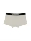 Dsquared2 Dsquared Men Boxers With Logo In White