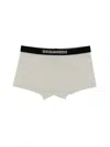 Dsquared2 Dsquared Men Boxers With Logo In White