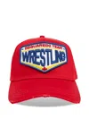 Dsquared2 Boxeur Baseball Cap In Rot