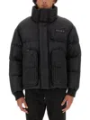 Dsquared2 Dsquared Men Down Jacket With Logo In Black
