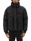 Dsquared2 Dsquared Men Down Jacket With Logo In Black