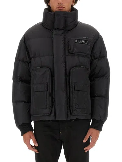 DSQUARED2 BOXY BLACK DOWN JACKET