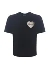 Dsquared2 Logo Appliqué Crewneck T-shirt In Black