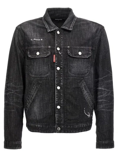 DSQUARED2 BOXY JEAN' JACKET