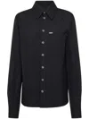 Dsquared2 Boxy Shirt In Black