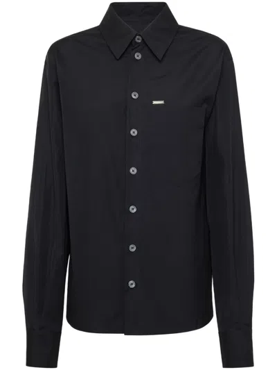 Dsquared2 Boxy Shirt In Black