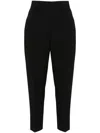 Dsquared2 Trousers With Pleated Front And Tapered Leg