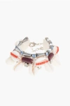 Dsquared2 Bracelet Embellished With Shells And Rhinestones