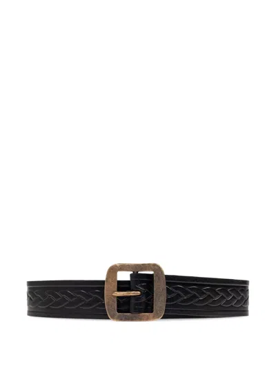 Dsquared2 Braided Leather Belt