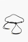 Dsquared2 Braided Leather Skinny Belt 10mm