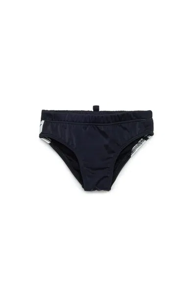 Dsquared2 Branded Briefs In Black