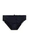 Dsquared2 Branded Briefs In Black
