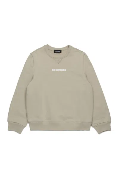 DSQUARED2 BRANDED COTTON SWEATSHIRT