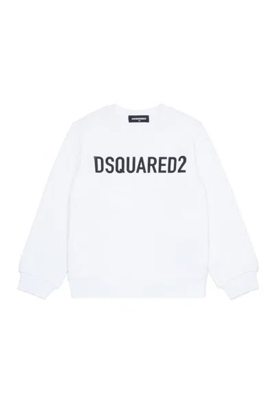 DSQUARED2 BRANDED CREW-NECK SWEATSHIRT