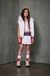Dsquared2 Branded Padded Vest In White