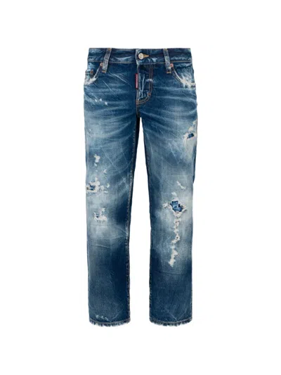 Dsquared2 Brando Classic Jenna Jeans In Blue