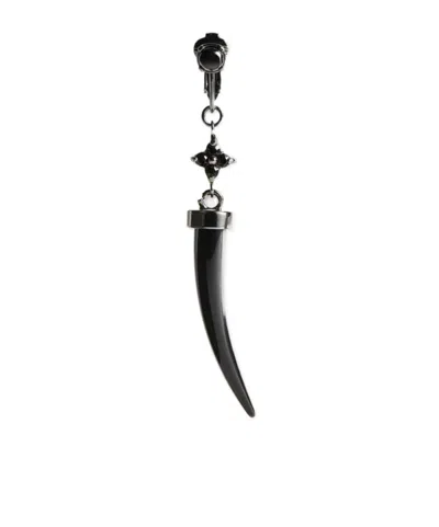DSQUARED2 DSQUARED2 LOGO ENGRAVED SINGLE EARRING