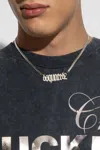 Dsquared2 Brass Necklace In Silver