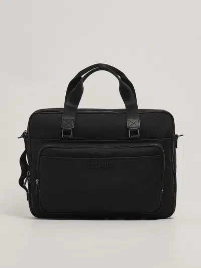Dsquared2 Briefcase Cordura Briefcase In Nero