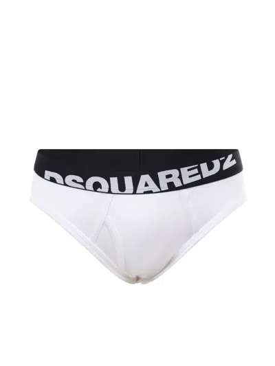 Dsquared2 Briefs Pack Of 2 In White