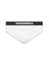 Dsquared2 Briefs With Logo In White
