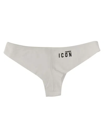 Dsquared2 Briefs With Logo In White