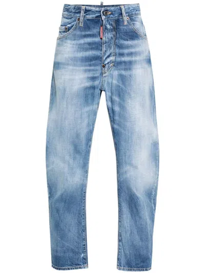 Dsquared2 Bro Jean Clothing In Blue