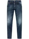 Dsquared2 Mid-rise Straight-leg Jeans In Blue